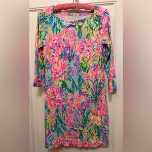 Lilly Pulitzer Sophie Pink Multi Color Dress
